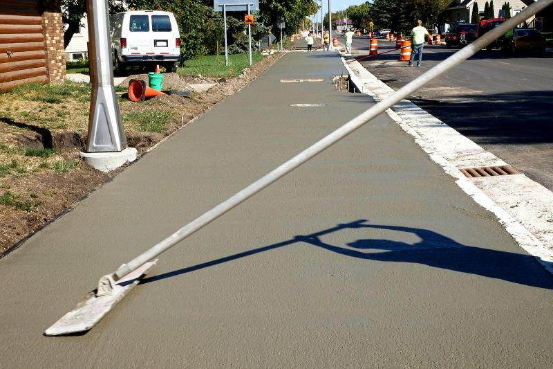 Concrete Sidewalk Construction